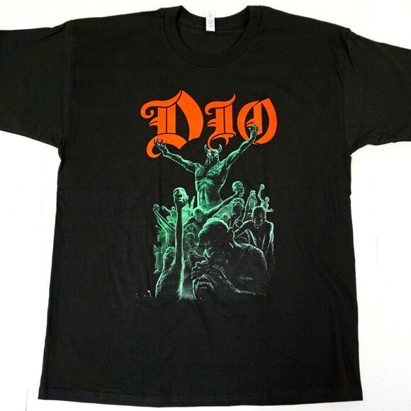 Mary Beth S Tops - Dio Band T Shirt Heavy Metal Rock Music Graphic Fan Gift Retro Vintage Tee103